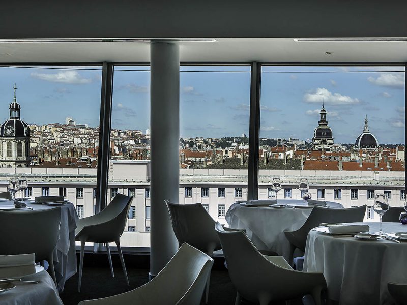 Hôtel Sofitel Lyon Bellecour : restaurant Les Trois Dômes