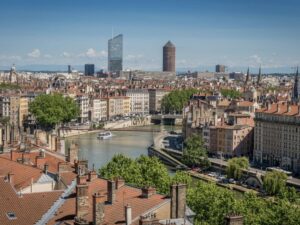 Lyon, vue sur la Part-dieu
