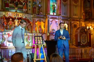 Hervé Troccaz, maitre de cérémonie à Lyon chez Paul Bocuse à l'Abbaye de Collonges