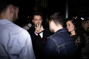 Hervé Troccaz, mentaliste à Lyon lors d'une soirée d'entreprise