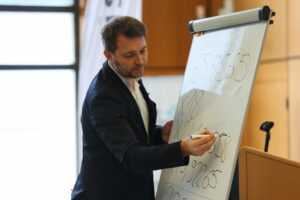 Illustration des biais cognitifs influençant la prise de décision stratégique en comité de direction