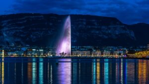 Genève la nuit