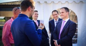 Hervé Troccaz, mentaliste à Genève lors d'un mariage