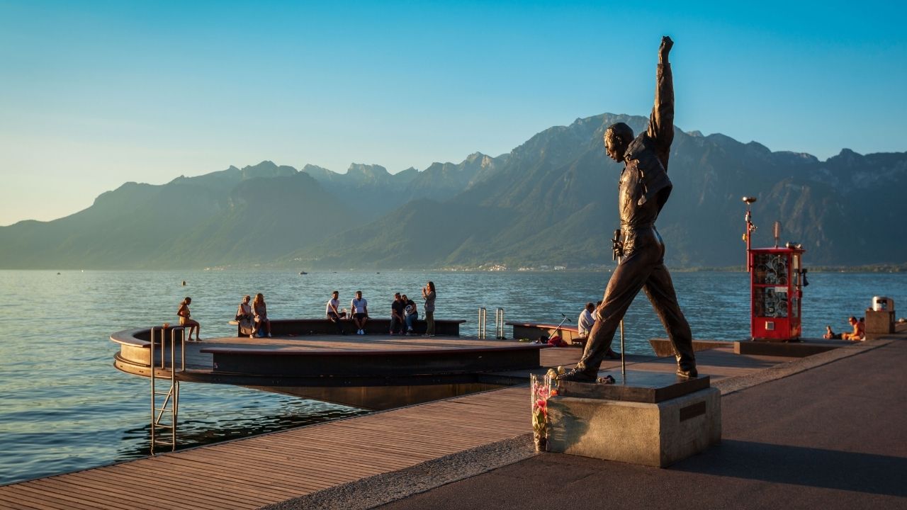 Montreux, le lac Léman